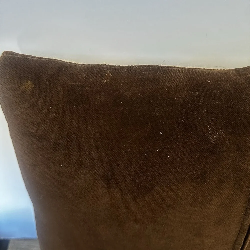 Vintage Handmade Aztec Tribal Peruvian Crewel Embroidered Throw Pillow Cover